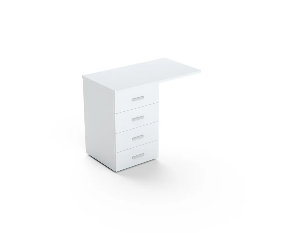 Extensión con cajonera